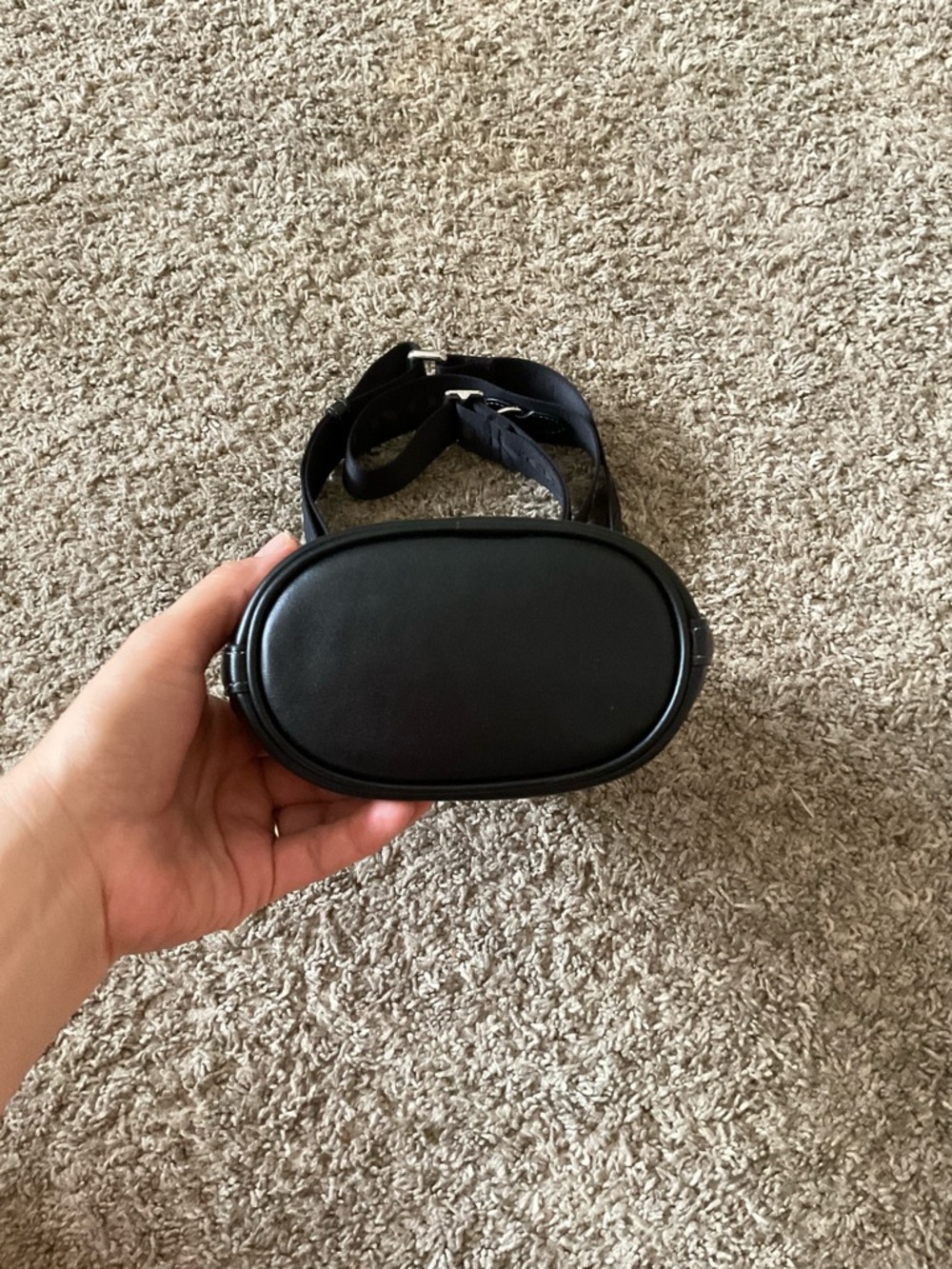 Coach Black Leather Mini Bucket Bag Crossbody - Picture 3 of 6